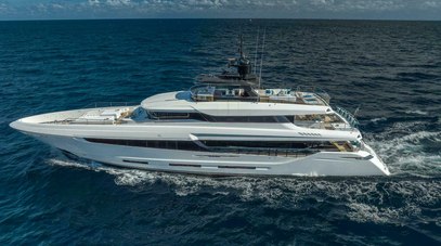 43m Mangusta Oceano 42 Superyacht Neverland Listed for Sale