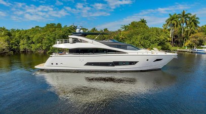 $200K Price Drop on 26m Sunseeker 86 Motor Yacht Aqua Vista 