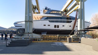 Sanlorenzo delivers 40th yacht from SX Line, 27m DELLAGRAZIA