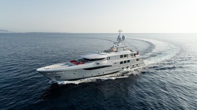 Popular superyacht GRACE returns to Amels for refit