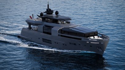 Arcadia A105 makes successful world debut at Cannes Yachting Festival