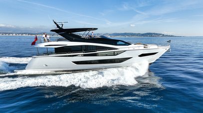 Sunseeker unveil new imagery and video footage of 88 Yacht