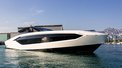 Latest Tecnomar for Lamborghini 63 Motor Yacht Delivered to Experienced Owner
