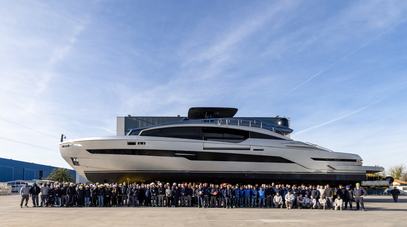 Pershing launch the first GTX116 ahead of sea trials