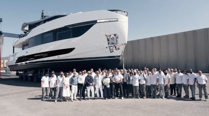 Fourth Arcadia A96new Superyacht Launched With Owner-Customized Design