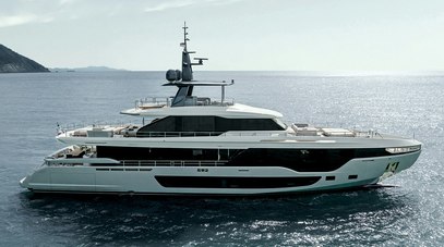 35m Azimut Grande 36M  superyacht H listed for sale with new CA