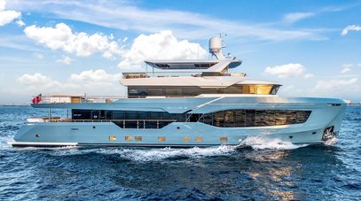 $500K Price Reduction on 37m Numarine 37XP Superyacht Evelyn P