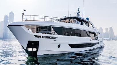 First Gulf Craft Majesty 100 Terrace Superyacht Delivered to First-Time Owners