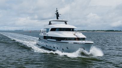 Eighth Moonen 122 Martinique Superyacht Lollipop Completes North Sea Sea Trials 