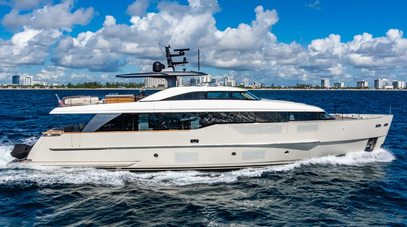 28m Sanlorenzo SD90 Motor Yacht Midlife Muse Listed for Sale for First Time