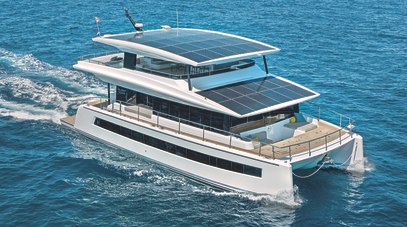 Silent 62 3-Deck Solar Electric Catamaran Makes World Debut at Cannes 2024