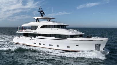 Seventh 37m Moonen 122 Martinique Superyacht Ad Astra Delivered 