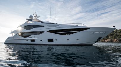40m Sunseeker 131 Superyacht Berco Voyager Listed for Sale