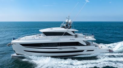 Horizon Launches FD80 Yacht AMETHYST With First Fishing Cockpit