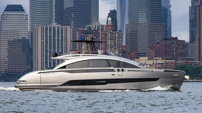 Pershing GTX80 Yacht Launches East Coast Tour with Manhattan Debut