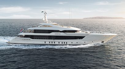 Watch Heesen’s 55m Steel Superyacht Agnetha Undergo Her Sea Trials