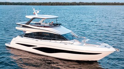 Princess F65 Flybridge Motor Yacht Makes Show Debut at SCIBS 2026