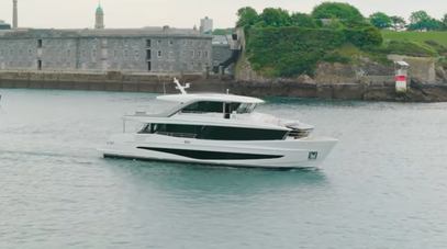 WATCH: First Princess X90 Motor Yacht Completes Sea-Trials Ahead of Cannes Debut