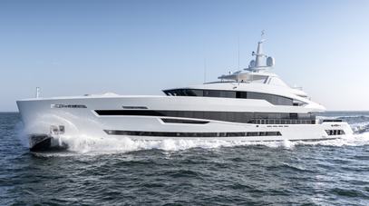 Heesen Delivers Superyacht SANTOSHA: First New 57m All-Aluminum Class