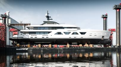 New Amels 60 Superyacht Launched and Sold as Final Outfitting Begins
