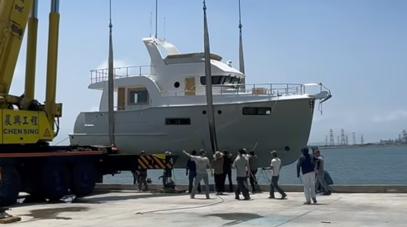 WATCH: Next-Gen Nordhavn 46 Motor Yacht Launched 37 Years After Original Model