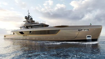 First-Ever Interior Renderings of Admiral S-Force 55 Superyacht RAJA Revealed