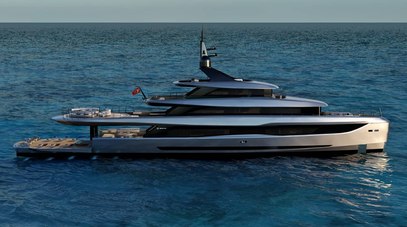 Mengi-Yay’s Virtus XP Superyacht NB113 Enters Outfitting