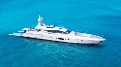 40m Mangusta 132 Motor Yacht Firefly Listed for Sale 