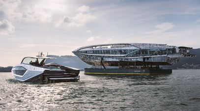 First Tecnomar for Lamborghini 101 Yacht Enters Outfitting Phase  