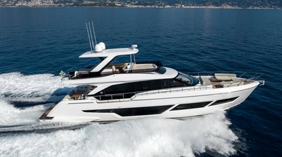 Ferretti Yachts Officially Launches All-New Ferretti 670 Flybridge Boat