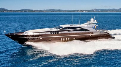 High-speed 34m Leopard motor yacht Bagheera sold
