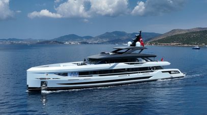 WATCH: ADA Yacht Works Celebrates Launch of First Ada 50 Z Motor Yacht Legasea 