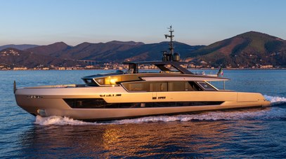 ISA Yachts Unveils First 39m Viper 130 Superyacht Fast Naan 