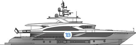 Gulf Craft Majesty Yachts Illustration