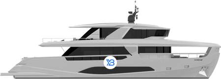 Ferretti Yachts INFYNITO Illustration