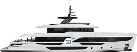 Falcon Yachts Full Displacement Line Illustration