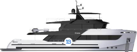 Bering Yachts Explorer Yachts Illustration