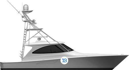 Viking Sport Yacht Illustration