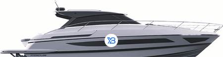 Focus Motor Yachts Power Line Illustration