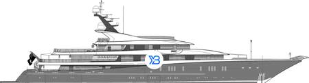 Lurssen Full Custom Illustration