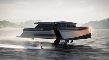 The World’s First Private Foiling Yacht: Foiler Presents the 28m Ghost