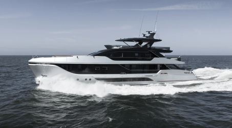 40m Van der Valk Custom Superyacht Shine Delivered