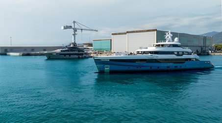 Second 53m Admiral Panorama Superyacht Silvia Launched with Hybrid Propulsion