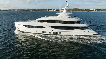 Conrad delivers third C144S superyacht as Project Moonlight becomes Miss Leen