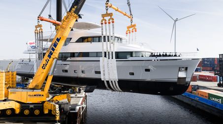 Eighth Moonen 122 Martinique Motor Yacht Launched and Christened Lollipop
