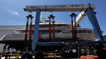 First 44m Orion Yachts Superyacht Orion One Launched in Turkey