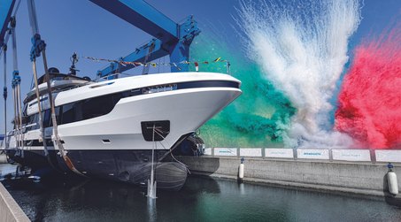 44m Mangusta Oceano 44 Superyacht Lulus Launched