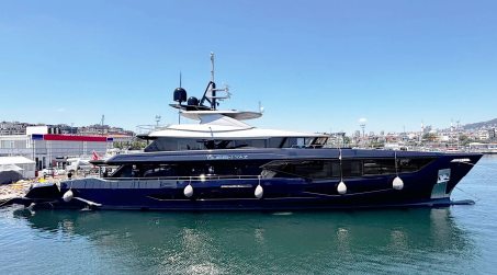 50m Dearsan Flagship Superyacht Queen Yaz Delivered in Turkey