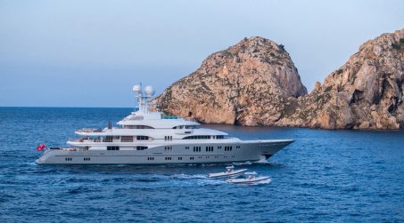 78m Lürssen superyacht Rocinante listed for sale