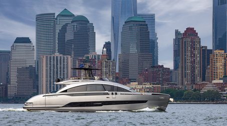 Pershing GTX80 Yacht Launches East Coast Tour with Manhattan Debut